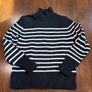 J. Crew Striped Cotton Sweater